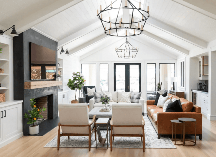 How to decorate modern farmhouse living room