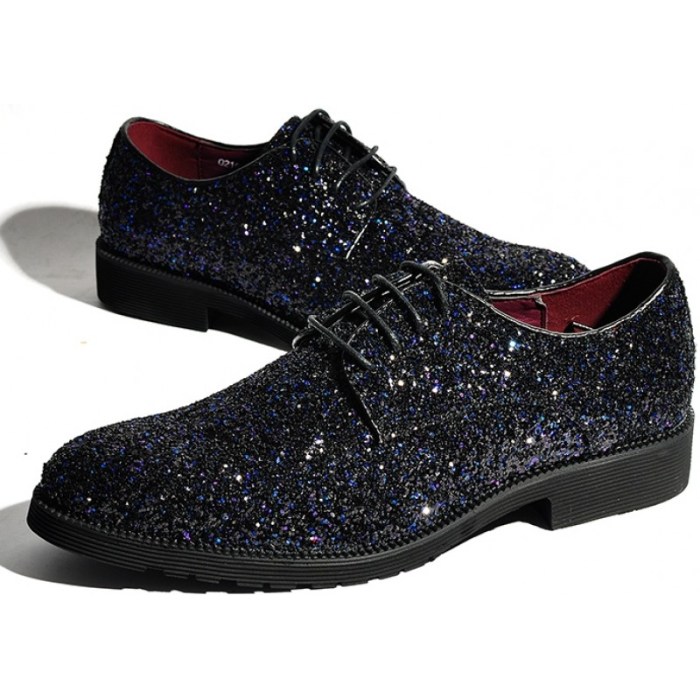 Sparkle dress shoes men