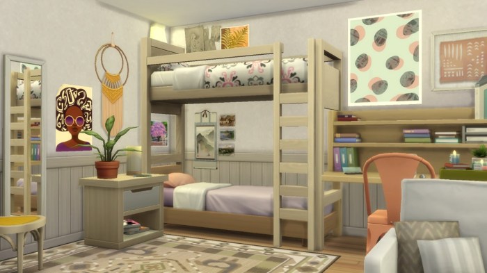 How to decorate university room sims 4