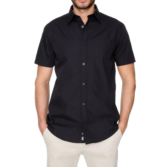 Mens short sleeve wrinkle free dress shirts