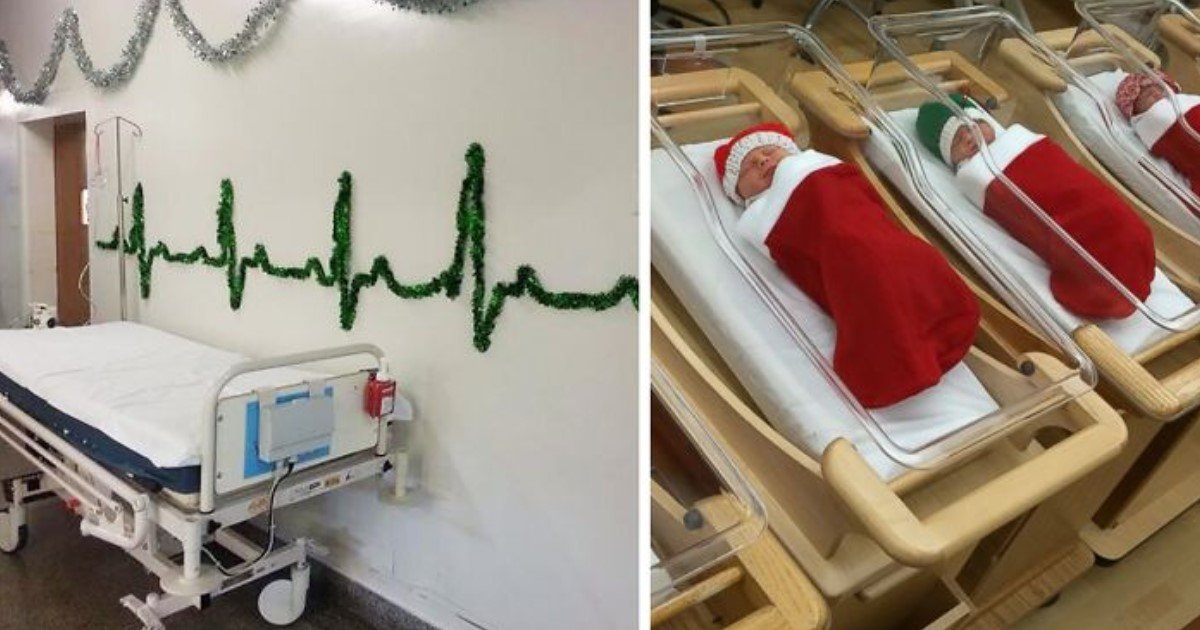 How to decorate a hospital room for christmas