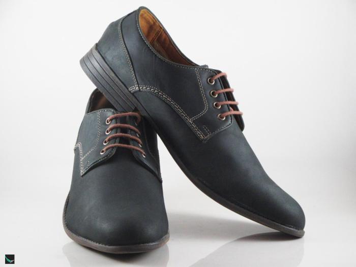 Mens dark gray dress shoes