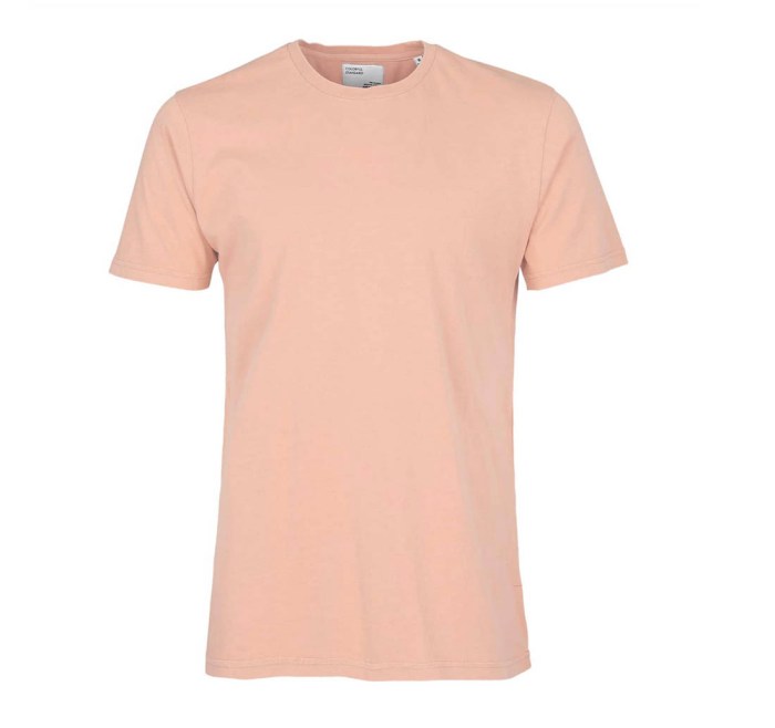 Light peach mens dress shirt