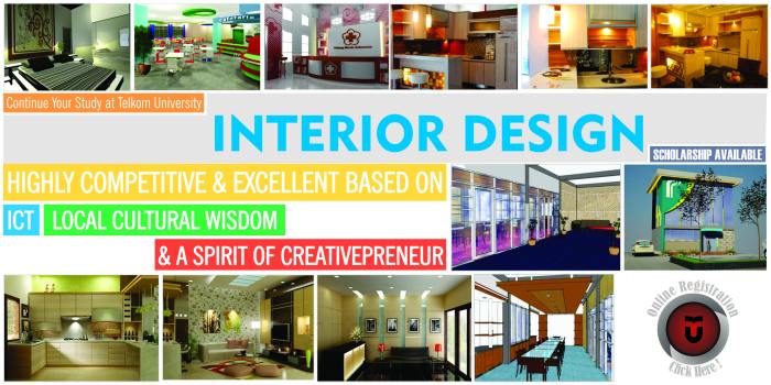 Desain interior telkom university