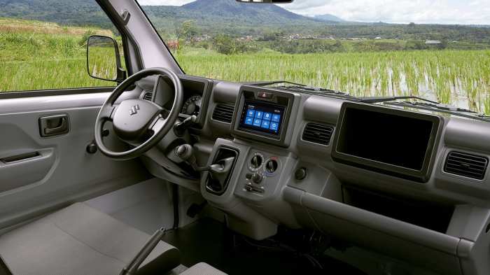 Desain interior mobil carry